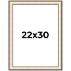 PosterPalooza | Contemporary Silver Picture Frame - UV Acrylic, Foam Board Backing, Hanging Hardware - 2 of 4