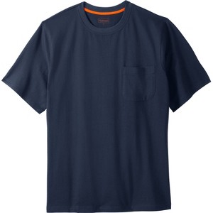 Boulder Creek by KingSize  Heavyweight Crewneck Pocket T-Shirt - 1 of 4