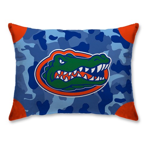 Ncaa Florida Gators 20 X26 Gray Camo Bed Pillow Target