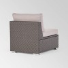 Santa Rosa Wicker Patio Accent Chair - Gray - Christopher Knight Home ...