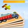 Wooden Puzzles for 4 Packs 24 PCS Construction Vehicle Jigsaw Puzzles - 4 of 4