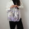MKF Collection Diva PVC Clear Tote Bag with Tweed Bucket Bag by Mia K - 3 of 4