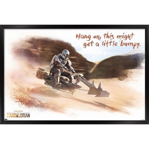 Trends International Star Wars: The Mandalorian - Ride Framed Wall Poster Prints - 1 of 4