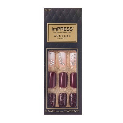 Kiss imPRESS Press-On Nails Couture Collection - Quartz - 30ct