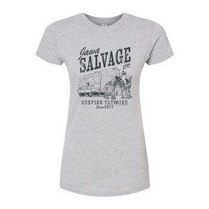 Women's - Star Wars - Jawa Salvage Co Fitted Graphic T-Shirt - 1 of 2
