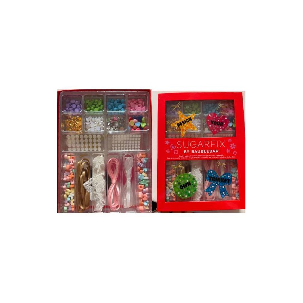 SUGARFIX by BaubleBar 4ct Embellished Trinket Craft Kit Gift