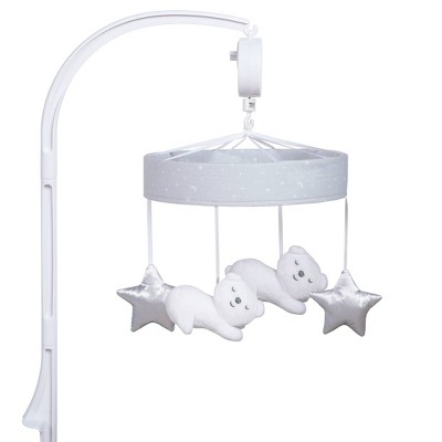 Infant Baby Animals Crib Mobile From Target woodland gray white