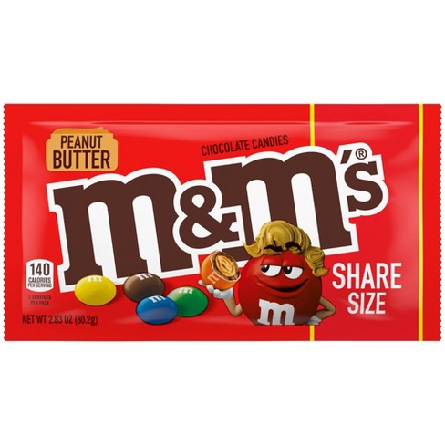 Save on M&M's Peanut Butter Chocolate Candies Sharing Size Order