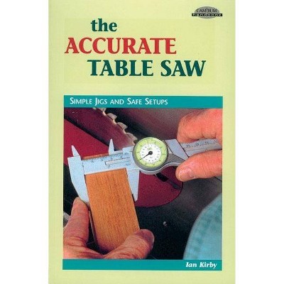 The Accurate Table Saw - (Cambium Handbook) by  Ian J Kirby (Paperback)
