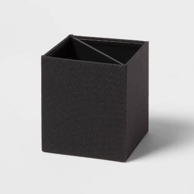 Plastic Pencil Holder Dark Gray - Brightroom™ : Target