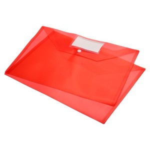 Unique Bargains A4 Envelope Office File Folder Pockets with Snap Button 10 Pcs - 1 of 4