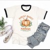 Simply Sage Market Harvest Market Pumpkins Local Organic Ringer Tee - 3 of 4