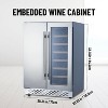 Beverage & Wine Cooler Refrigerator Dual Zone Independent Temperature Control - 2 of 4