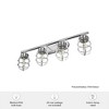 Hunter Fans 11.5" Starklake Wall Light Chrome Finish 4-Light Bath Vanity - 3 of 4