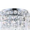 CWI Lighting Colosseum 5 Light Flush Mount With Chrome Finish - 4 of 4