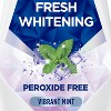 Crest 3D White Brilliance Alcohol Free Whitening Mouthwash, Clean Mint - 33.8 fl oz - 2 of 4