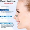 Maison Premium Nasal Strips 50 Count - Instant Relief: Breathe Freely, Combat Congestion, Stop Snoring - 4 of 4