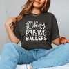 Simply Sage Market Women's Busy Raising Ballers Baseball Short Sleeve Garment Dyed Tee - 2 of 2