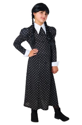 Girls Prom Dance Wednesday Addams Inspired Tulle Costume Dress - Mia Belle  Girls : Target