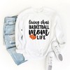 Simply Sage Market Women's Graphic Sweatshirt Basketball Mom Life - 2 of 4