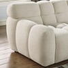 NicBex 64.96 Inch Boucle Loveseat Sofa,2-Seater Upholstered Sofa with 2 Round Pillows for Living Room,Office,Apartment - image 4 of 4