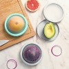 Reusable food saver for Avocado Onion Lemon Tomato - 3 of 4