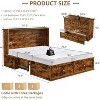 AMERLIFE Murphy Bed, Cabinet Bed Frame with Charging Station and Storage Drawer - 2 of 4