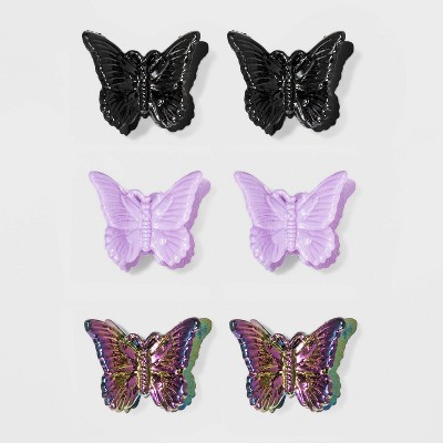 butterfly claw hair clips