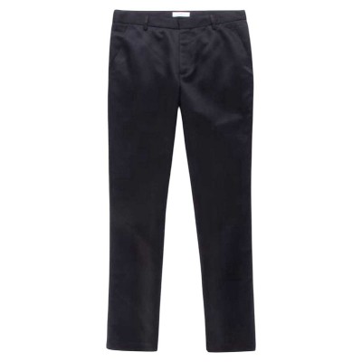 Men's Casual Solid Color Tapered Dress Pants | Great Fabric With Full Comfort And Breath
