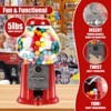 Racxily 15 inch commercial red chewing gum ball machine with stand key operation,retro 1920s style,Halloween/Christmas/party candy dispenser. - 2 of 4