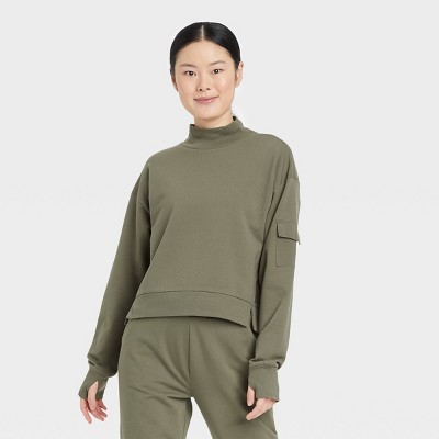 Women's French Terry Butter Wash Sweatshirt - All in Motion™