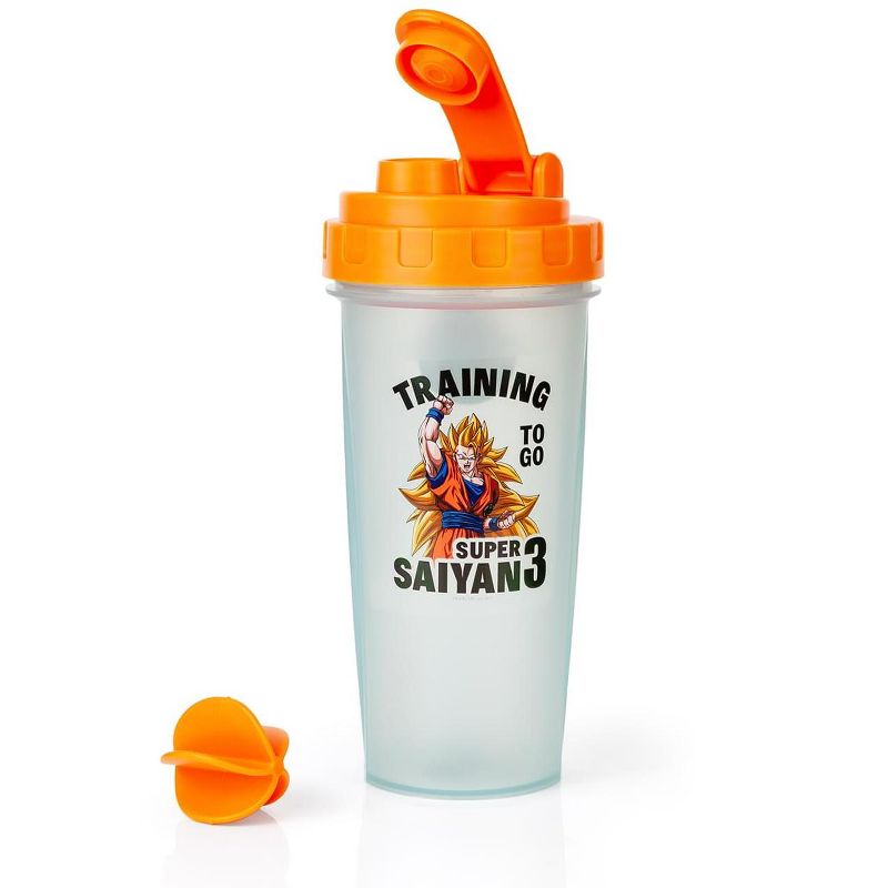 Just Funky Dragon Ball Z Super Saiyan Goku Gym Shaker Bottle, 1 of 9