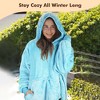 Tirrinia Women's Hoodie Sweatshirt, Casual Pullover Sweater, Soft Comfy Blanket Hoodie Sweatshirt, One Size Fits All, Gift for her - 4 of 4
