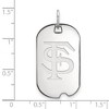 Black Bow Jewelry 10k White Gold Florida State Seminoles NCAA Pendant - 2 of 3