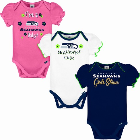 NFL 2-Pack Long-Sleeve Bodysuit Set – Seattle Seahawks