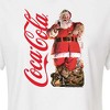 Women's - Coca-Cola - Vintage Santa With Presents Cropped Graphic T-Shirt - 2 of 4