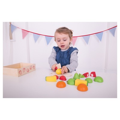 Bigjigs Toys Pink Chefs Dress Up Set with Baking Accessories