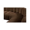 Meridian Furniture,Arc Velvet Modular Sofa - 3 of 4