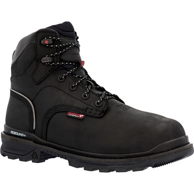 Men's Rocky Rams Horn Waterproof Composite Toe Internal Met Guard Work Boot