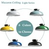 Claxy Industrial Ceiling Light with 12-Inch Metal Shade,Yellow - 4 of 4
