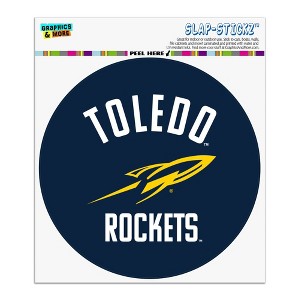University of Toledo Official Logo Automotive Car Window Locker Circle Bumper Sticker - 1 of 4
