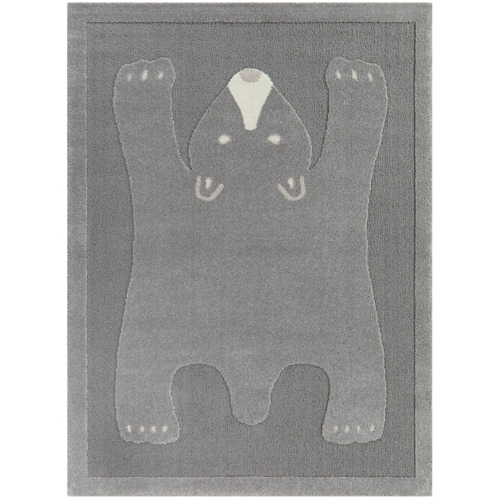 Photos - Area Rug 5'3"x7' Polar Bear Kids' Rug Gray - Balta Rugs