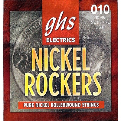 GHS R+RL Nickel Rockers Roundwound Light Electric Guitar Strings