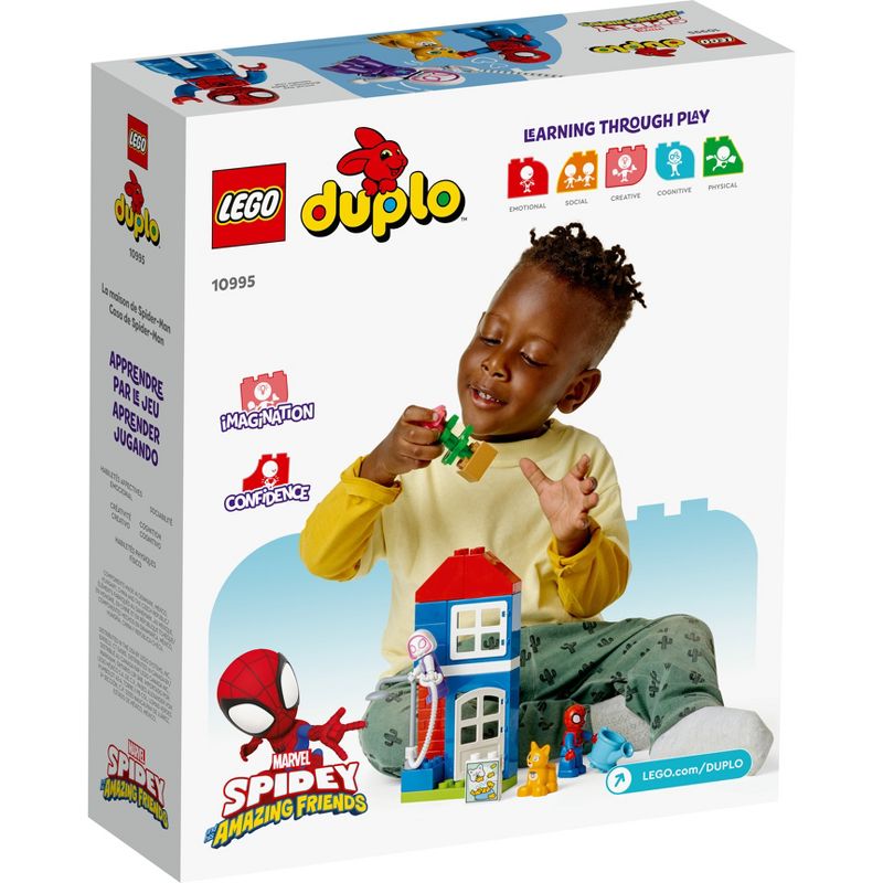 LEGO DUPLO Marvel Spider-Man&#39;s House Building Toy 10995, 5 of 8