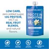 Designer Wellness Protein Smoothie, Real Fruit, 12g Protein, Low Carb, Zero Added Sugar, Gluten-Free, 12 Count - 3 of 4
