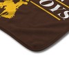 NCAA 60 x 80 Raschel Micro Throw Wyoming Cowboys - 4 of 4