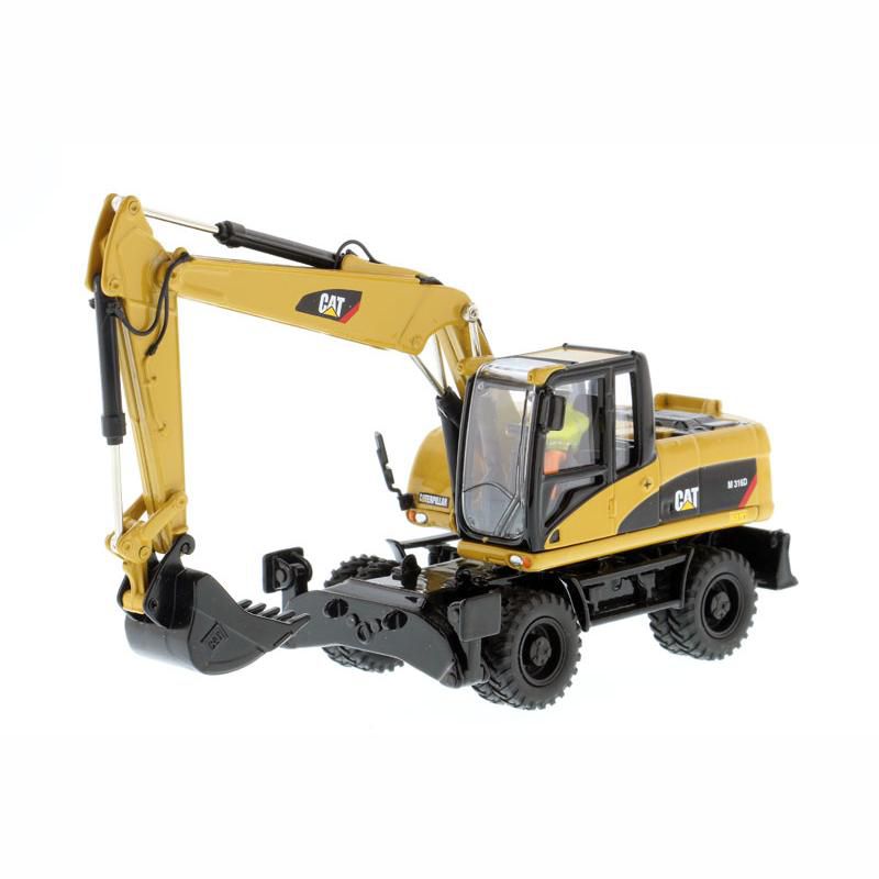 CAT Caterpillar M316D Wheel Excavator with Operator "Core Classics Series" 1/50 Diecast Model by Diecast Masters, 1 of 4