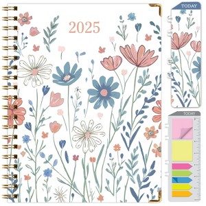 Global Printed Products Hardcover CY 2025 Fashion Planner - 8.5"x11" (Colorful Botanicals) - 1 of 4