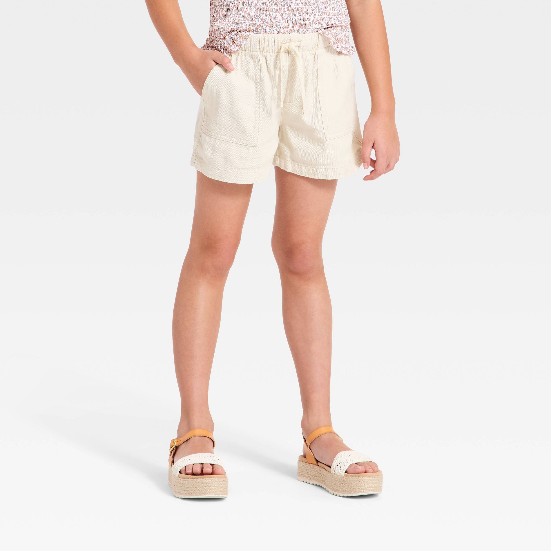 Girls' Pull-On Shorts - Cat & Jack™
