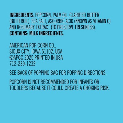 Jolly Time Bikini Bottom Butter Minis Popcorn - 12oz/8ct